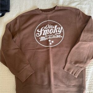 Moonshine Brown Crewneck Sweatshirt